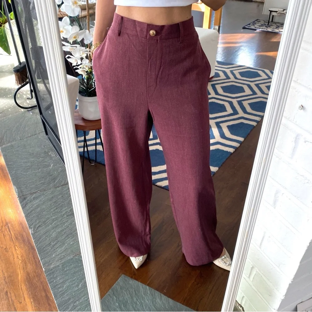 MICHAEL KORS Black Elegant Wide Leg Trouser! 🖤